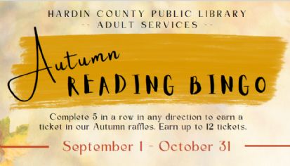 Autumn Reading Bingo